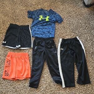 Under Armour Kids Athletic Set - Blue, Black, Orange